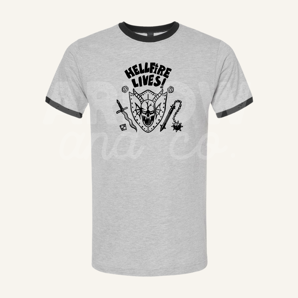 Eddie Ringer Tee | Black