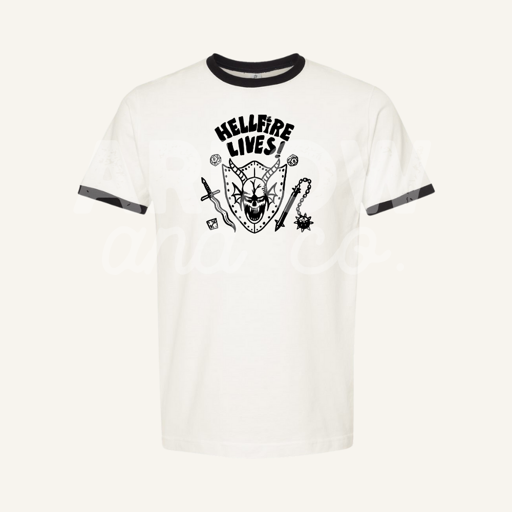 Eddie Ringer Tee | Black