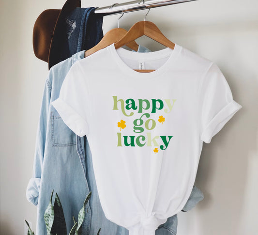 Happy Go Lucky Graphic Tee