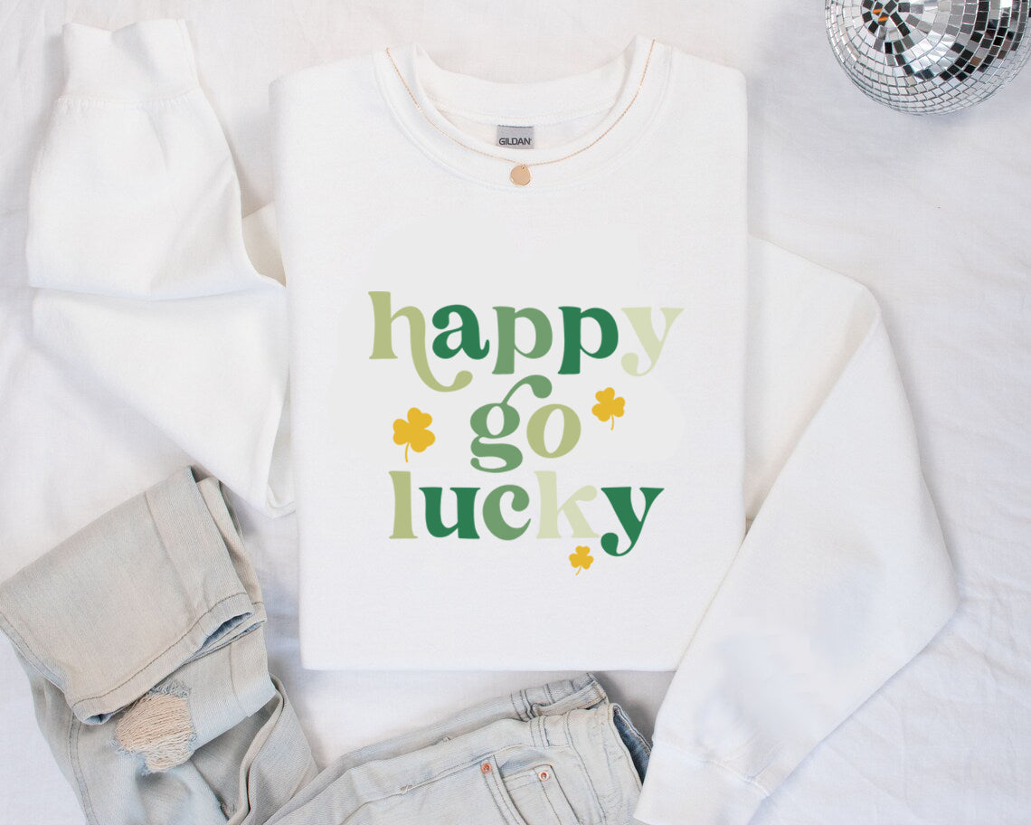 Happy Go Lucky Sweatshirt