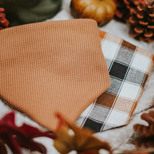 Salted Caramel Plaid | Bandana