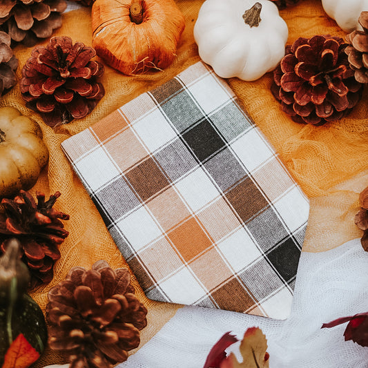 Salted Caramel Plaid | Bandana