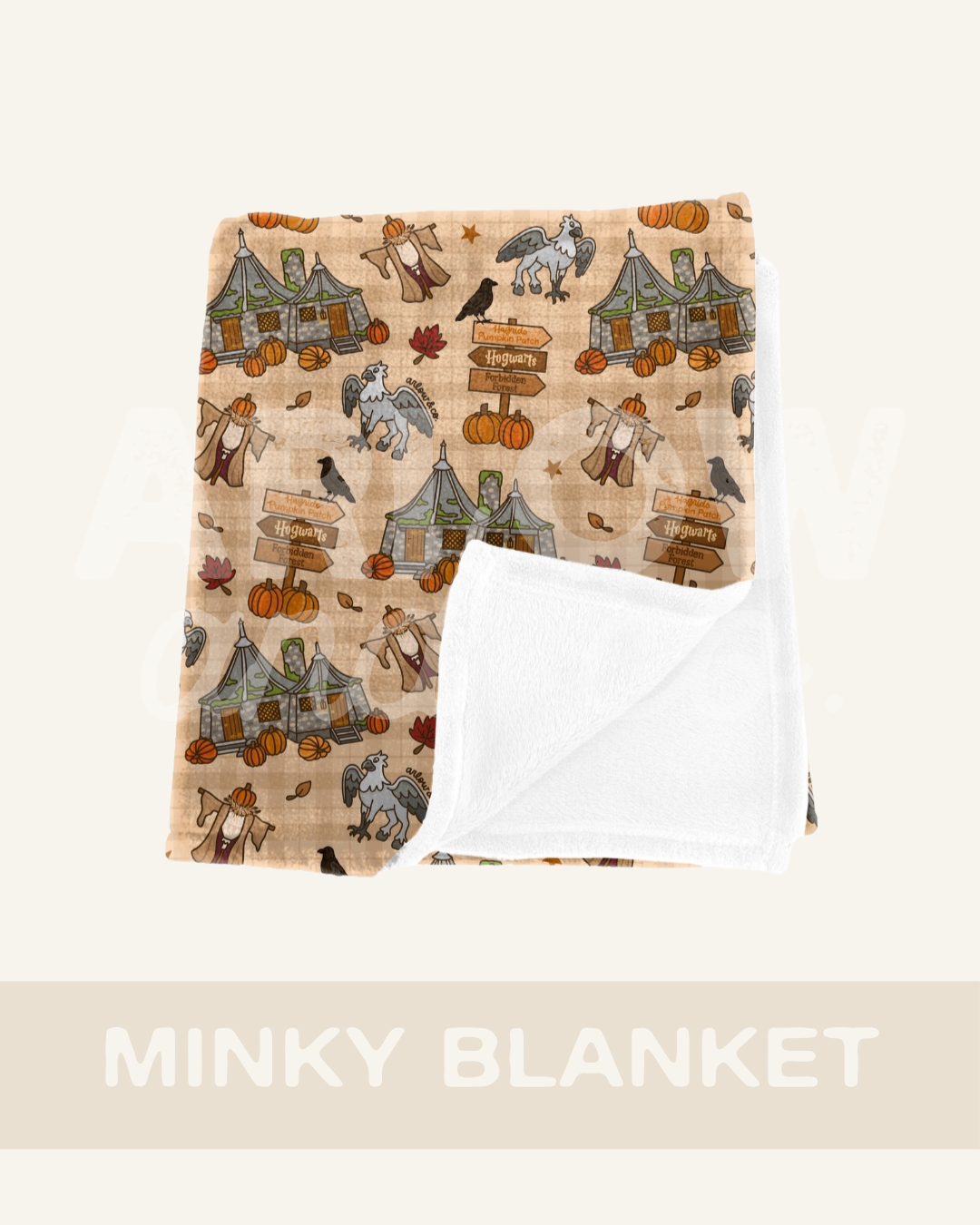 Magical Pumpkin Patch Blanket