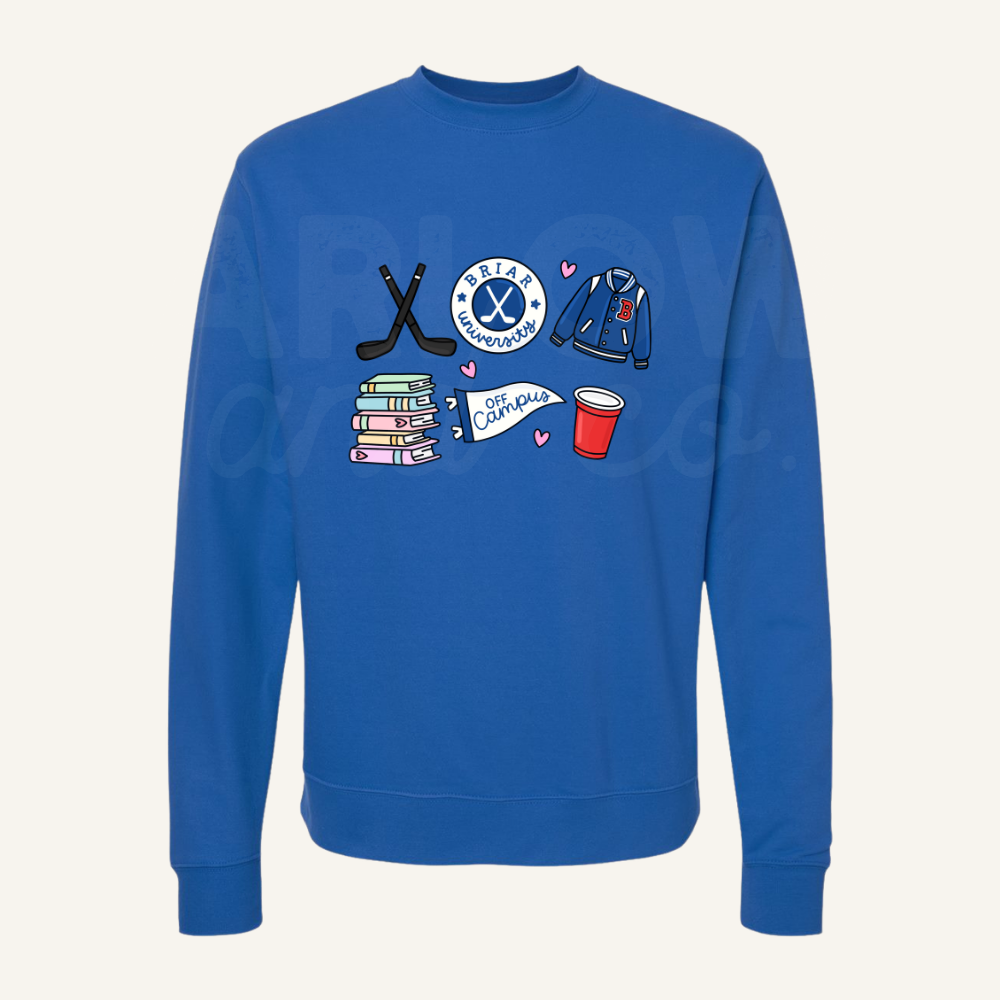 Campus Hockey Romance Sweatshirt | Bookish Apparel