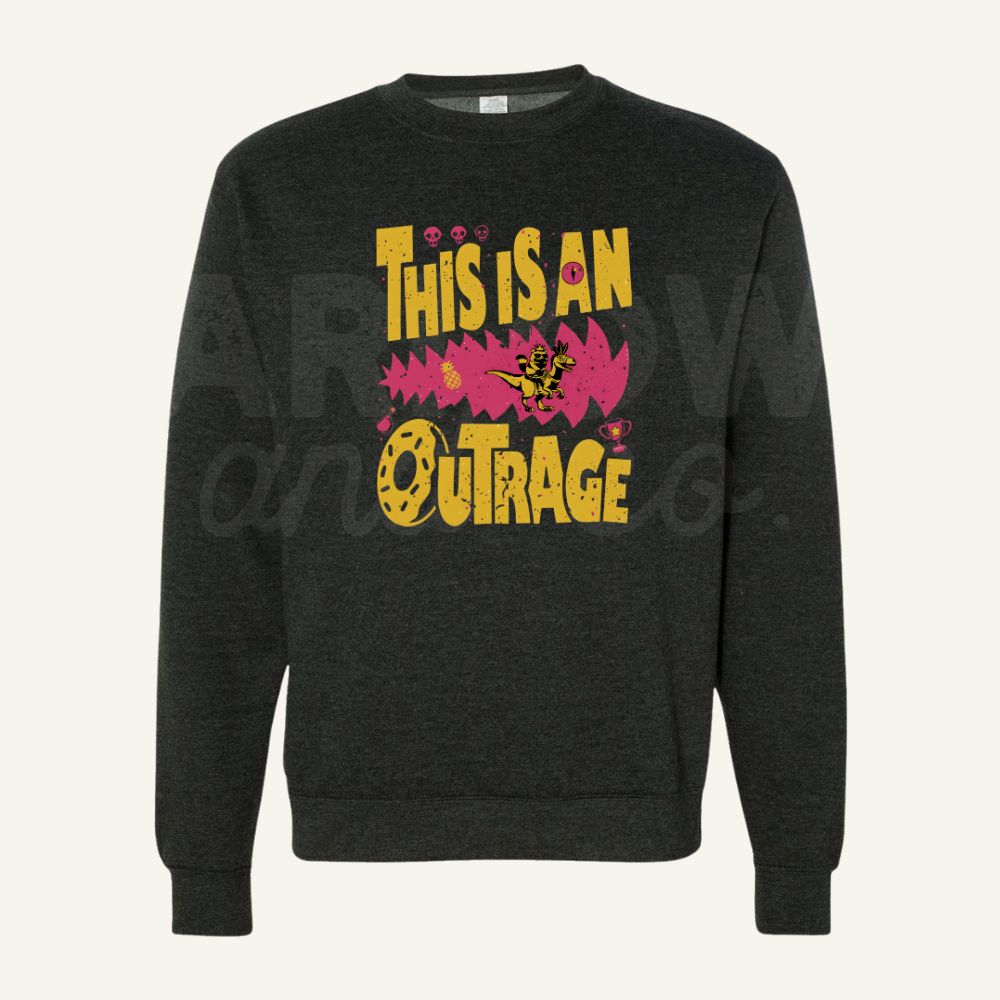 Donut Outrage Sweatshirt | Bookish Apparel