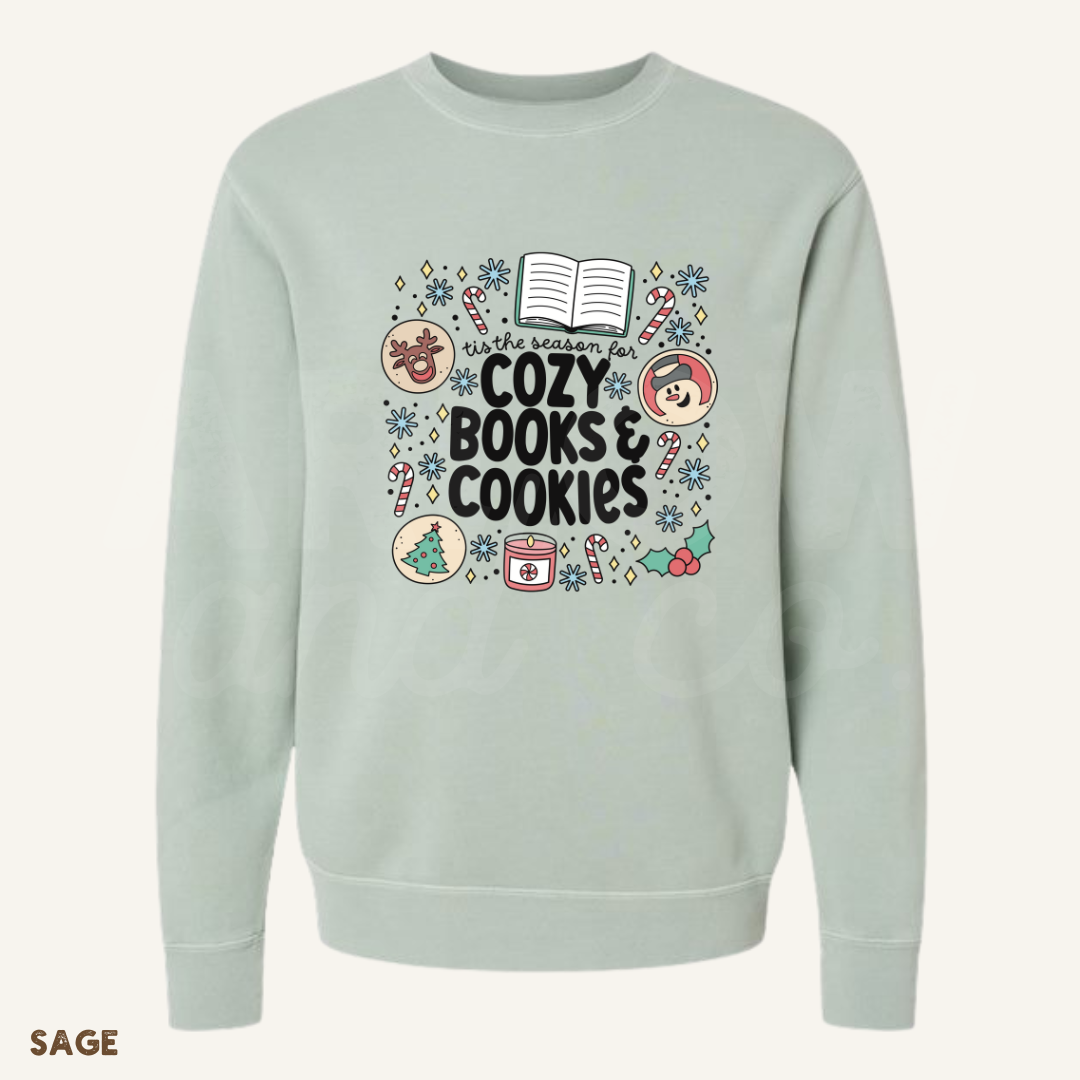 Cozy Books & Cookies Sweatshirt