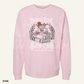 Pink North Pole Book Club Sweatshirt