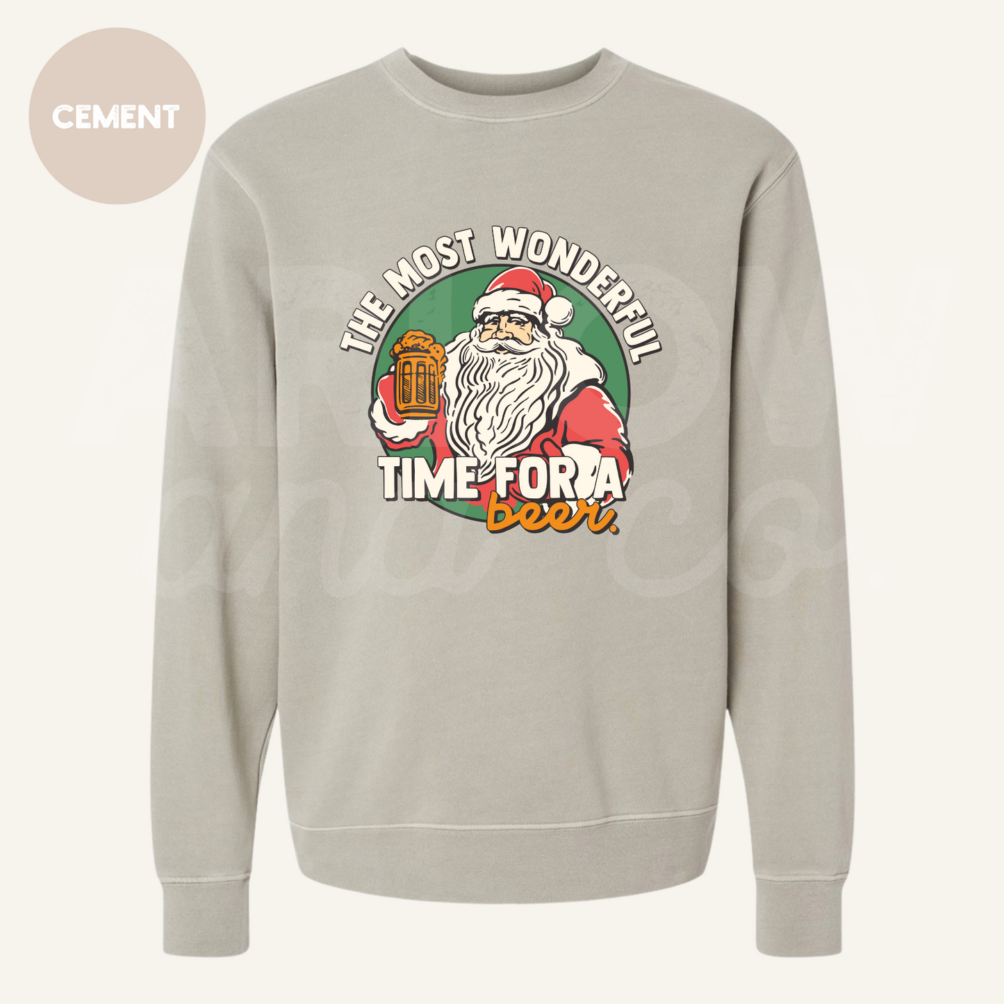 Wonderful Time For A Beer Sweatshirt