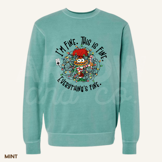 Christmas Anxiety Sweatshirt