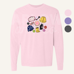 Twitchy Witchy Button Graphic T-Shirt | Seasonal Halloween Apparel